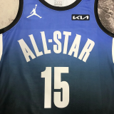 2023 ALL STAR JOKIC #15 Blue Top Quality Hot Pressing NBA Jersey