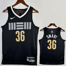 23-24 Grizzlies SMART #23 Black City Edition Top Quality Hot Pressing NBA Jersey