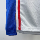 22-23 76ERS MAXEY #0 White Top Quality Hot Pressing NBA Jersey