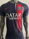 23-24 PSG Home Year of the Dragon Mbappe 7 Player Version Soccer Jersey