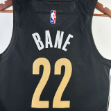 23-24 Grizzlies BANE #22 Black City Edition Top Quality Hot Pressing NBA Jersey