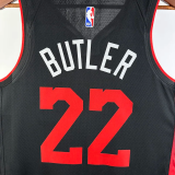 23-24 HEAT BUTLER #22 Black City Edition Top Quality Hot Pressing NBA Jersey (V领）