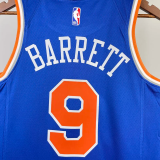 22-23 KNICKS BARRETT #9 Blue Top Quality Hot Pressing NBA Jersey