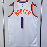 23-24 SUNS BOOKER #1 White Top Quality Hot Pressing NBA Jersey