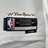 23-24 Sa Spurs LEONARD #2 White City Edition Top Quality Hot Pressing NBA Jersey