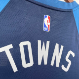 22-23 Timberwolves TOWNS #32 Blue Top Quality Hot Pressing NBA Jersey