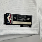 23-24 TIMBERWOLVES ERDWARDS #5 White Top Quality Hot Pressing NBA Jersey(Retro Logo)
