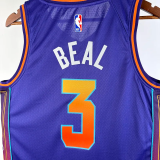 23-24 SUNS BEAL #3 Purple City Edition Top Quality Hot Pressing NBA Jersey