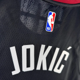 23-24 Nuggets JOKIC #15 Black City Edition Top Quality Hot Pressing NBA Jersey