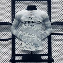 23-24 Man City Special Edition Player Version Long Sleeve Soccer Jersey