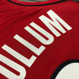 Trail Blazers McCOLLUM #３Jordan Red Top Quality Hot Pressing NBA Jersey