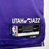 23-24 JAZZ MARKKANEN #23 Purple City Edition Top Quality Hot Pressing NBA Jersey