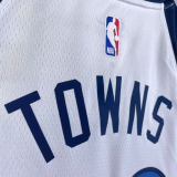 22-23 Timberwolves TOWNS #32 White Top Quality Hot Pressing NBA Jersey