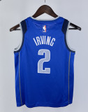 2023 Dallas Mavericks IRVING#2 Blue Top Quality Hot Pressing Kids NBA Jersey