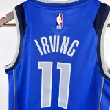 2023 Dallas Mavericks IRVING#11 Blue Top Quality Hot Pressing Kids NBA Jersey