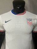 24-25 USA Home Player Version Soccer Jersey