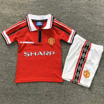 1998-1999 Man Utd Third Retro Kids Soccer Jersey