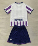 23-24 Toulouse Home Kids Soccer Jersey