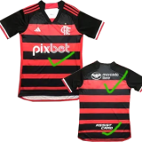 24-25 Flamengo Home Player Version Soccer Jersey