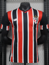 24-25 Sao Paulo Away Player Version Soccer Jersey