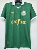 213-24 Palmeiras Home Player Version Soccer Jersey