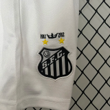 2012 Santos FC Home Kids Retro Soccer Jersey