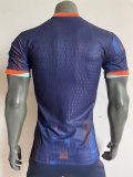 2024 Netherlands European Cup Away Player Version Soccer Jersey