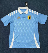 2024 Belgium European Cup Away Fans Version Soccer Jersey