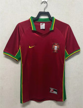 1998 Portugal Home Retro Soccer Jersey