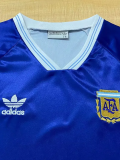 1993 Argentina Away Retro Soccer Jersey