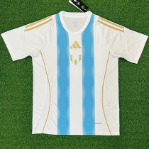 24-25 Argentina White Gen10s Fans Soccer Jersey