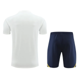 24-25 RMA White Training Short Suit (100%Cotton)