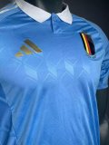 2024 Belgium European Cup Away Player Version Soccer Jersey