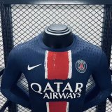 24-25 PSG Home Long sleeves Player Version Soccer Jersey