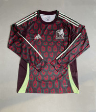 24-25 Mexico Home Long sleeves Fans Version Soccer Jersey