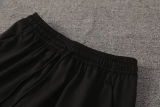 24-25 Ajax Black Training Short Suit (100%Cotton)纯棉