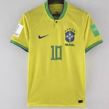 22-23 Brazil Home Player Version Soccer Jersey