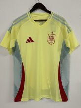 2024 Spain European Cup Away Fans Version Soccer Jersey
