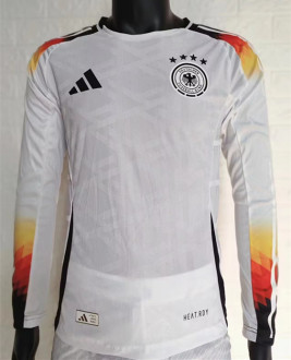 2024 Germany Europe Cup Home Long sleeves Player Version Soccer Jersey