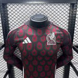 24-25 Mexico Home Long sleeves Player Version Soccer Jersey