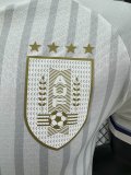 2024 Uruguay Away Player Version Soccer Jersey