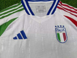 2024 Italy European Cup Away Player Version Kids Soccer Jersey