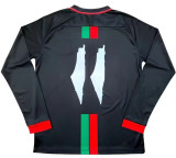 2024 Palestine Long sleeves Fans Version Soccer Jersey