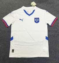 2024 Serbia European Cup Away Fans Version Soccer Jersey