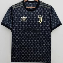 22-23 JUV GUCCI Black Special Edition Fans Soccer Jersey