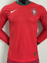 2024 Portugal European Cup Home Player Version Soccer Jersey