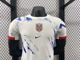 2024 Norway Away Player Version Soccer Jersey