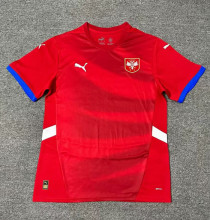 2024 Serbia European Cup Home Fans Version Soccer Jersey