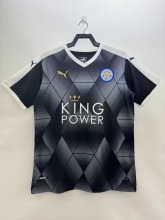 2015-2016 Leicester City Black Retro Soccer Jersey