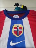 2024 Norway Home Fans Version Kids Soccer Jersey
